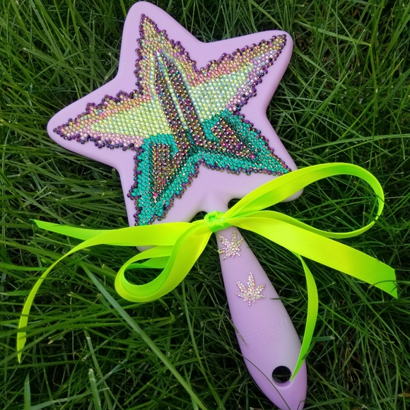 🆕️Jeffree Star, Custom Bling Soft Purple Mirror - Picture 3 of 8